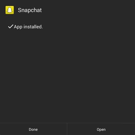 Then open the downloaded snapchat apk file and tap the button to install. How to Install Snapchat on a Nexus 7 or Any Other Android ...