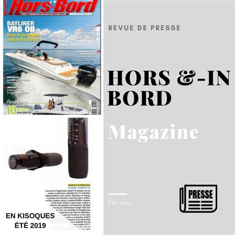 Revue De Presse Rodol F Article Hors Bord Et