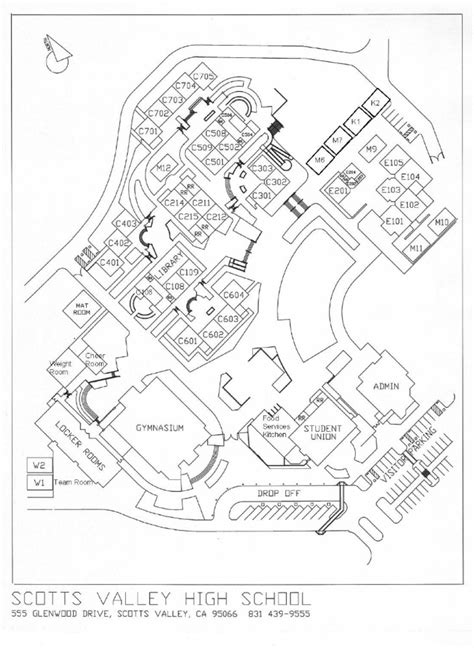 Campus Map Scotts Valley High School