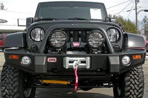 Just Jeeps Arb Deluxe Bull Bar Front Bumper For 2007 18 Jeep Wrangler