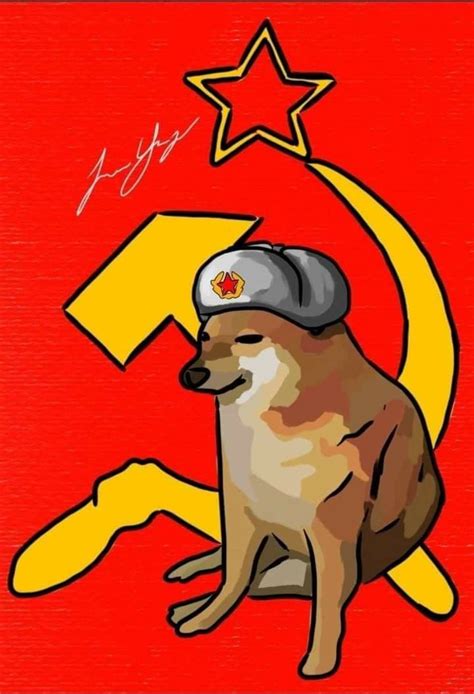 Comunista Cheems Wallpaper In 2022 Animasi Emoji Lucu Humor Lucu