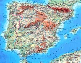 Verwenden sie den schieberegler oben links im stadtplan um die ansicht zu vergrößern. Spanien Karte | Landkarten von Spanien