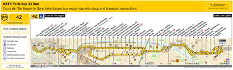 Ratp Route Maps For Paris Bus Lines 40 Through To 49 Images And