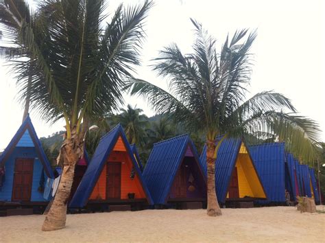 New Hut Bungalow On Lamai Beach Koh Samui Thailand These Huts Are