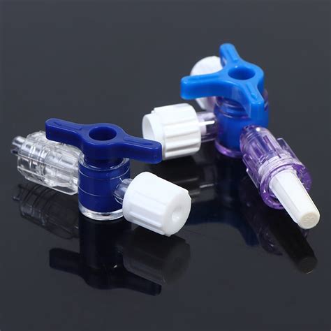plastic three way stop cock for clinical hospital luer lock adapter 2way 3 way stopcock