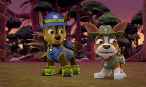Paw Patrol The Movie Chase Chase And Marshall Paw Patrol Fan Universe