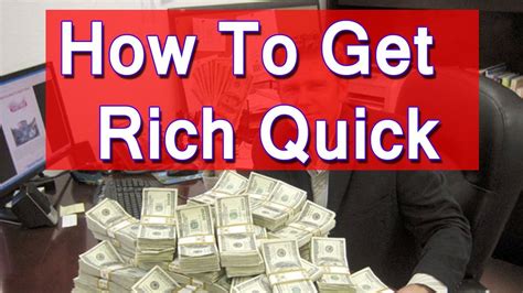 Crowdsourcing is always an option. How To Get Rich Quick | Best Ways To Be A Millionaire Fast ...