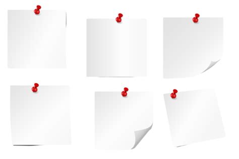 Notes Pushpin Png Transparent Images Free Download Vector Files Pngtree