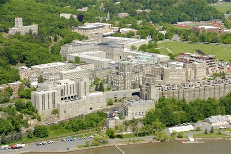 Aerial View Of Postunited States Military Academy At West Point