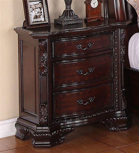To round out your solid cherry bedroom set, or if you're looking for an individual storage piece, our cherry wooden chests are a functional, gorgeous option. Crown Mark Sheffield Traditional Rich Cherry Solid Wood ...