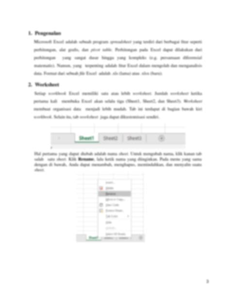 Solution Modul 3 Fungsi Dasar Excel Studypool
