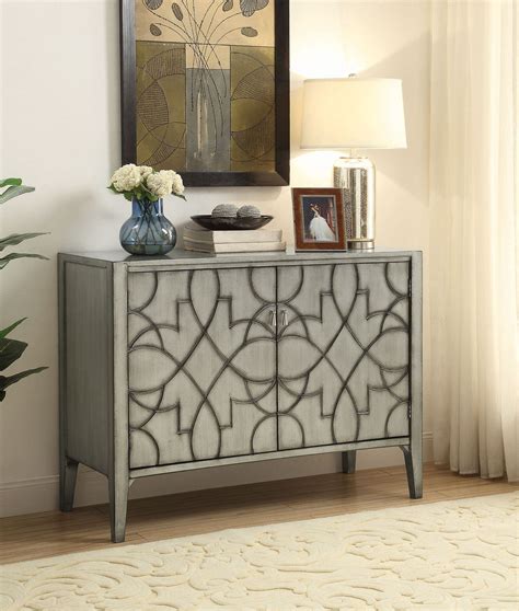 Grey Accent Cabinet 950631 Coaster Furniture