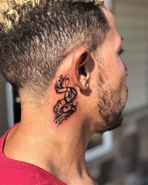 Behind The Ear Tattoos Men Best Tattoo Ideas