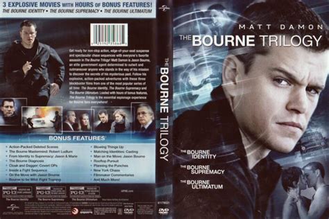 The Bourne Trilogy Dvd Cover 2008 R1