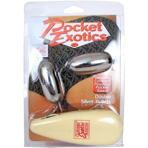 Pocket Exotic Double Silver Bullet Sex Toys At Adult Empire