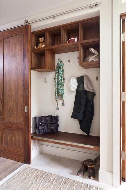 Closet doors can be a really unique way to add some personality to a bedroom or hallway. Contemporary Entry by Menendez Architects PC =- Sliding ...