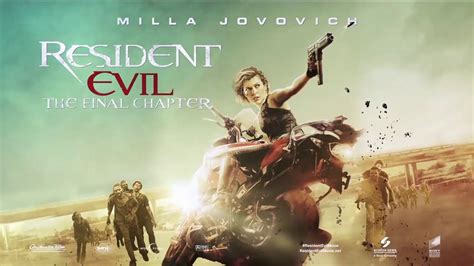 Resident Evil The Final Chapter Motion Poster Youtube