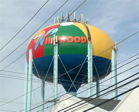 Pennsylvania And Beyond Travel Blog The Wildwood Water Towers Get A New