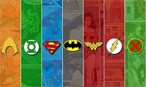 720p Free Download Batman Superman Green Lantern Flash Logo