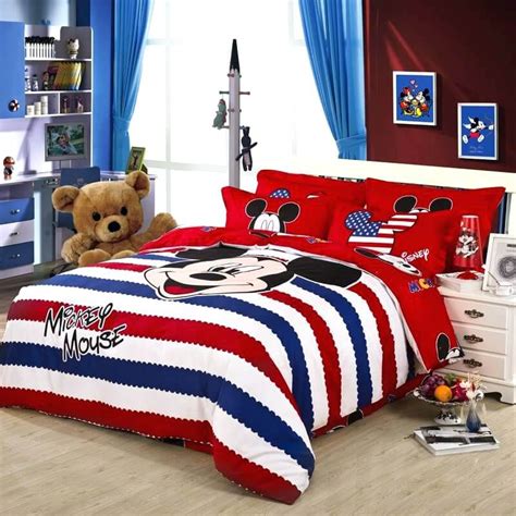 popular mickey mouse bedroom curtains