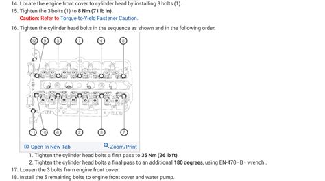 Head Torque Specs Im Trying To Find Torque Specs For