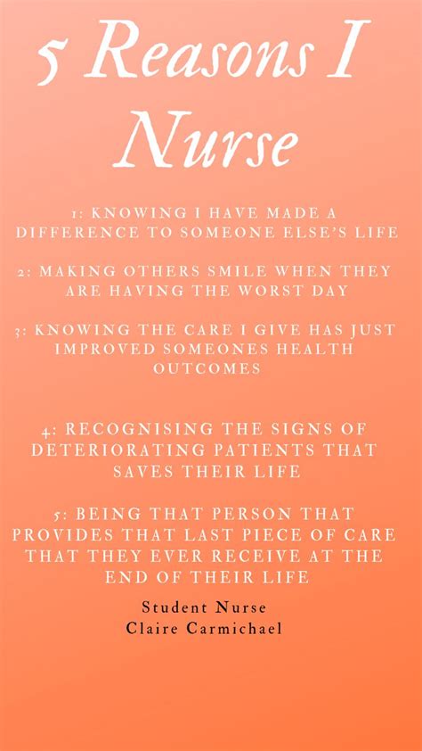 5 Reasons Why I Nurse