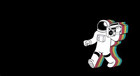 Free Download Hd Wallpaper Music Background Astronaut Tape