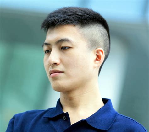 Temple skin fade and buzz cut for korean men. 45 Charming Korean Men Hairstyles for 2016 - Fashion Enzyme