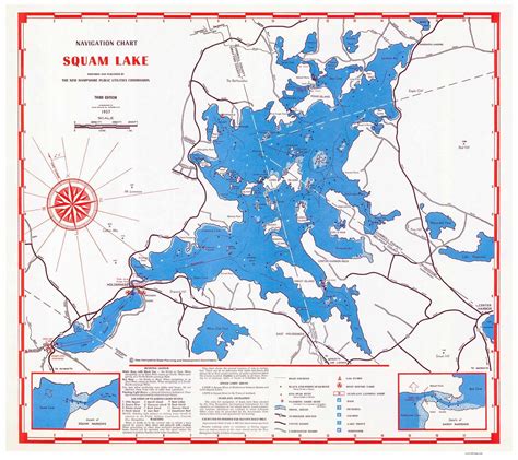 Squam Lake Maps Maps