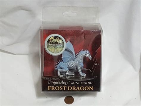 New Dragonology Frost Dragon Dragon Mini Figure Sealed 25 Miniature