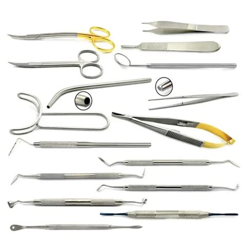 Dental Implant Gingival Gum Tissue Grafting Periodontal Surgery Kit Set Of 16pcs 11309 Picclick