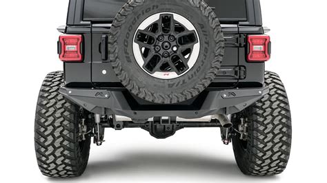 Oedro Rear Bumper Compatible With 2018 2023 Jeep Wrangler Jl Unlimited
