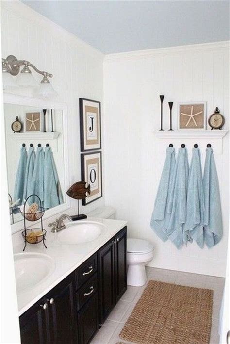 Awesome 43 Gorgeous Beach Themed Bathroom Design Decor Ideas More At