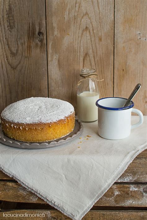 Hot Milk Sponge Cake Torta Al Latte Caldo Lacucinadimonica