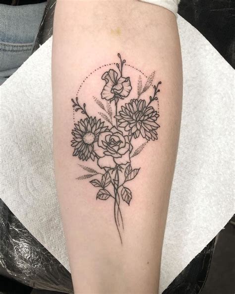 Tattoo Ideas Forearm Flower Tattoo Flower Tattoo Shoulder Birth Flowers