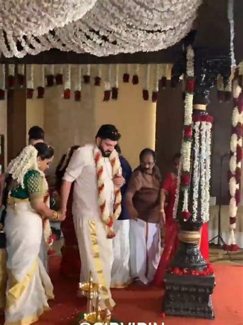 Actor Siddharth Vipin Gets Married Wedding Pictures