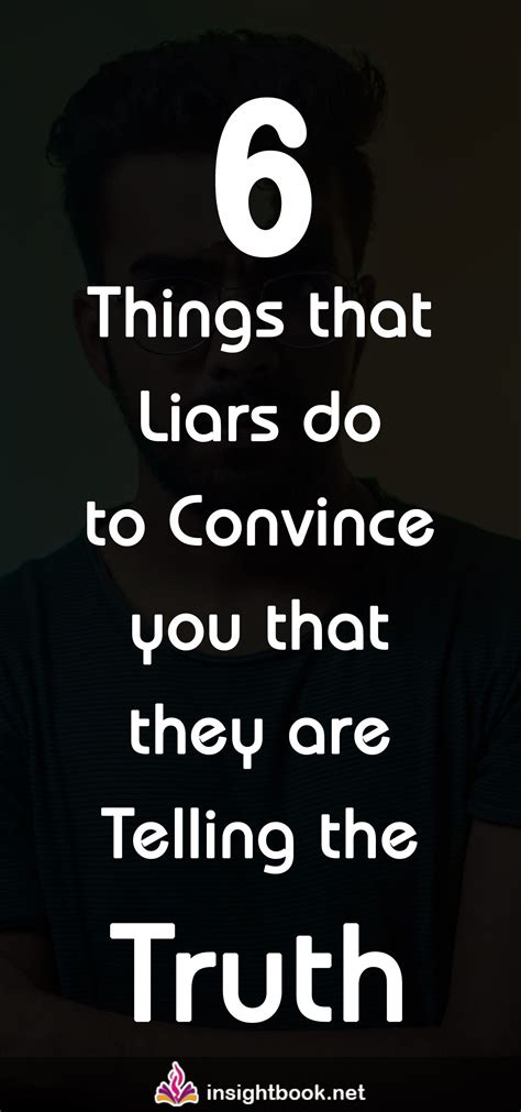 Liars Can Ruin Your Life Thats Why It Is Important To Know How To