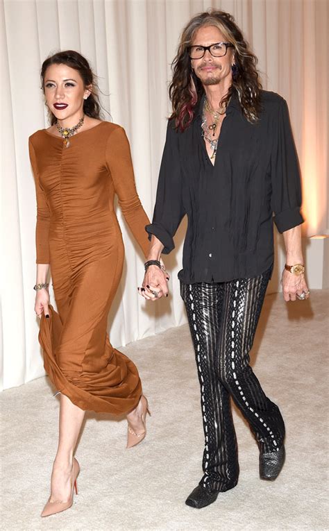 Steven Tyler 67 Steps Out With Rumored 28 Year Old Girlfriend E