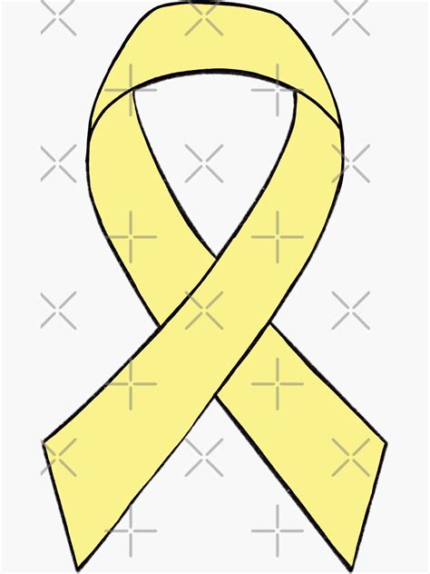 Sarcomabone Cancer Ribbon Sticker For Sale By Katiemy12 Redbubble