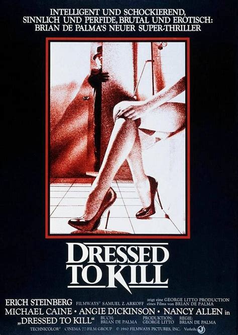 Dressed To Kill 1980 Country United States Director Brian De Palma Screenwriter Brian
