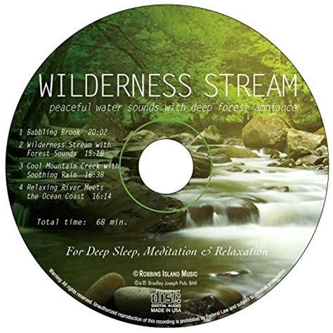 Rest And Relax Nature Artist Series Wilderness Stream Peaceful Water