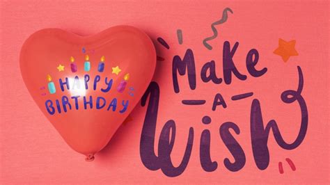 Check spelling or type a new query. Heart shaped balloon birthday design PSD file | Free Download