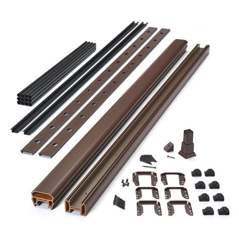 Trex is the world's largest manufacturer of high composite decking, porches, railing, lighting, trim, framing and furniture. Trex Transcend 8 ft. Vintage Lantern Composite Rail and ...