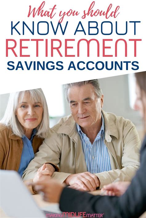 What You Should Know About Retirement Savings Accounts Making Midlife
