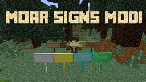 Moarsigns Mod For Minecraft 11821181171