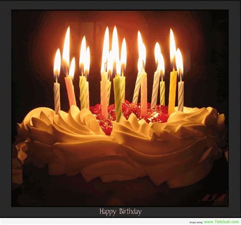 Brilliant Photo Of Birthday Cake Candles Davemelillo Com
