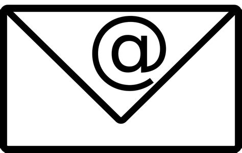 Email Die Anschrift Symbol Kostenlose Vektorgrafik Auf Pixabay Pixabay