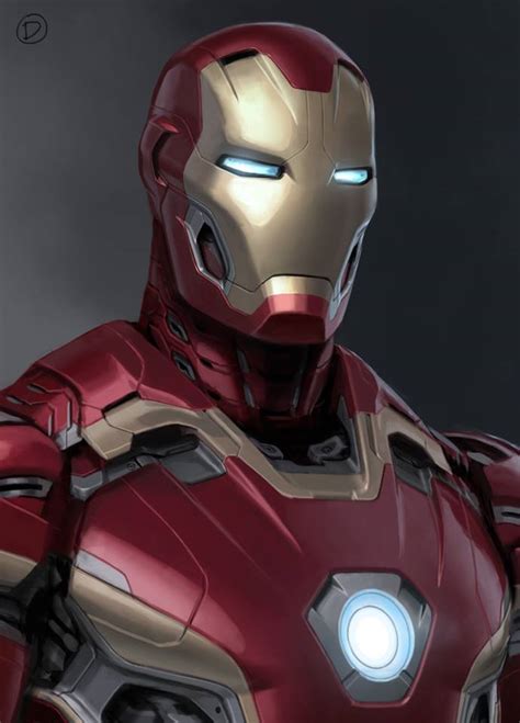 Thingiverse is a universe of things. Alternate, Unused Art Surfaces of Mark 45 - Iron Man ...