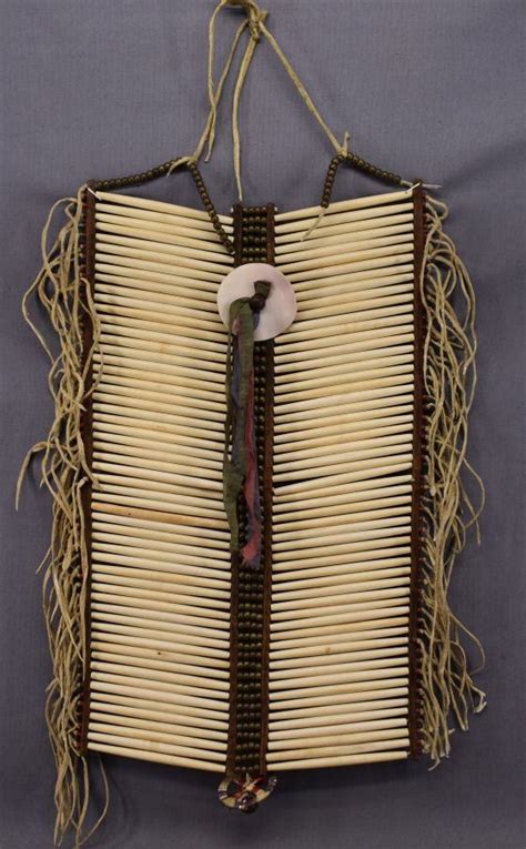 Sioux Indian Bone Breastplate