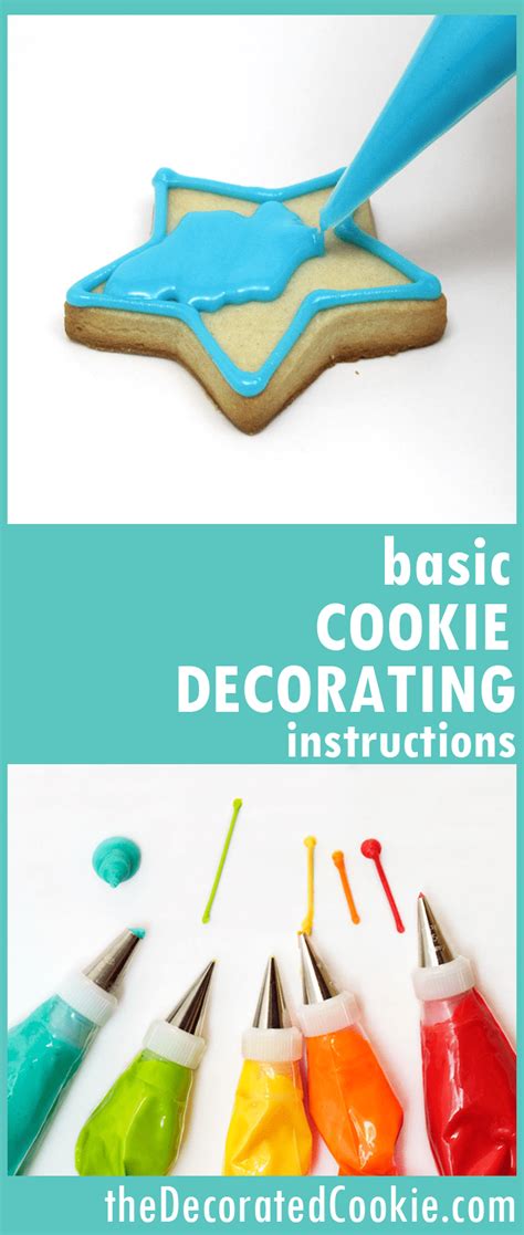 You can cover them with fondant, rainbow sprinkles, delicious melted chocolate… i could go on, but one of. EASY COOKIE DECORATING -- basics on how to pipe and flood